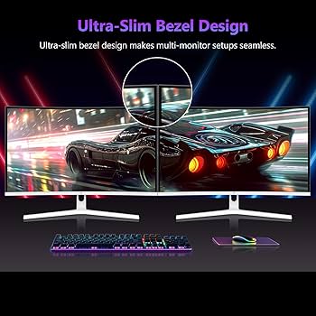 Amazon.com: Z Z-EDGE 27 inch Curved Gaming Monitor, FHD